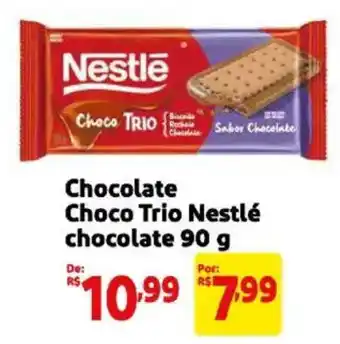 Chocolate Choco Trio Nestlé chocolate