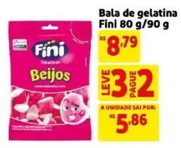 Mercado Extra Bala de gelatina Fini Beijos oferta