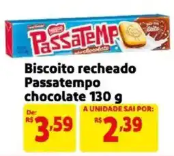 Mercado Extra Biscoito recheado Passatempo chocolate oferta