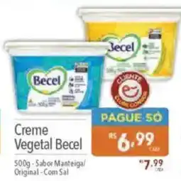 Supermercados Condor Creme Vegetal Becel oferta