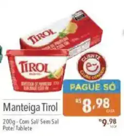 Supermercados Condor Manteiga tirol oferta