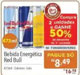 Supermercados Condor Bebida Energética Red Bull oferta