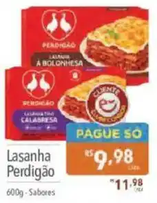 Supermercados Condor Lasanha Perdigão oferta