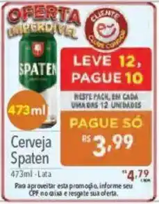 Supermercados Condor Cerveja Spaten oferta