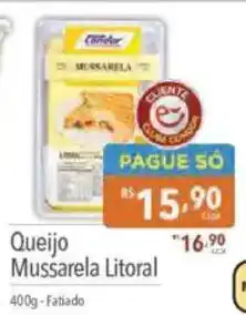 Supermercados Condor Queijo Mussarela Litoral oferta