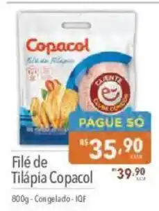 Supermercados Condor Filé de Tilápia Copacol oferta