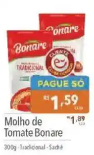 Supermercados Condor Molho de Tomate Bonare oferta