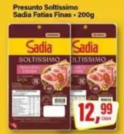Rede Supermarket Presunto Soltissimo Sadia Fatias Finas oferta