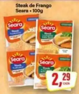 Rede Supermarket Steak de Frango Seara oferta