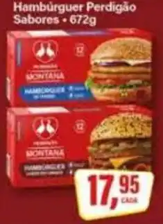 Rede Supermarket Hambúrguer Perdigão Sabor oferta