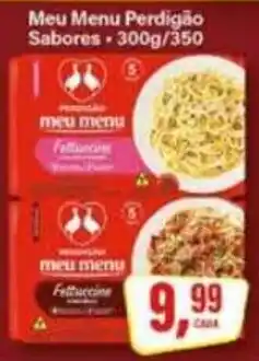 Rede Supermarket Meu Menu Perdigão Sabor Fettuccine oferta