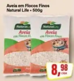 Rede Supermarket Aveia em Flocos Finos Natural Life oferta