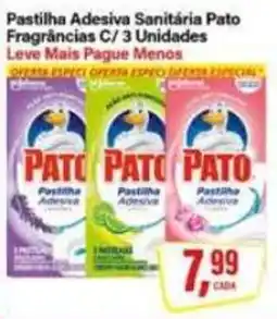 Rede Supermarket Pastilha Adesiva Sanitária Pato Fragrâncias C/ 3 Unidades oferta