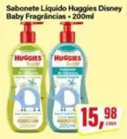 Rede Supermarket Sabonete Líquido Huggies Disney Baby Fragrâncias oferta