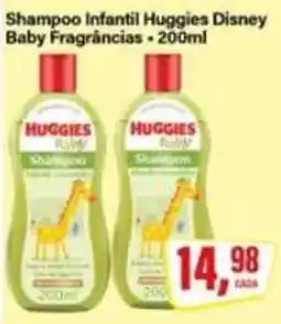 Rede Supermarket Shampoo infantil huggies disney baby fragrâncias oferta