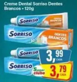 Rede Supermarket Creme Dental Sorriso Dentes Brancos oferta