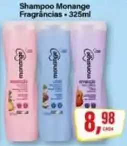 Rede Supermarket Shampoo Monange Fragrâncias oferta