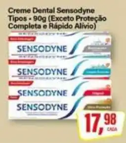 Rede Supermarket Creme Dental Sensodyne Tipos oferta