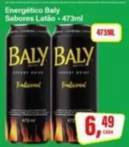 Rede Supermarket Energético Baly Sabores Latão oferta