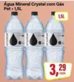 Rede Supermarket Água Mineral Crystal com Gás oferta