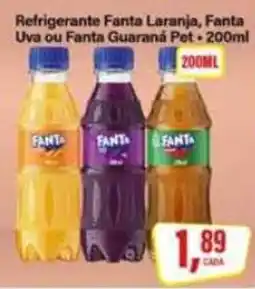 Rede Supermarket Refrigerante Fanta Laranja, Fanta Uva ou Fanta Guaraná Pet oferta