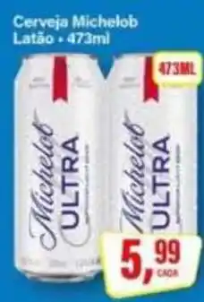 Rede Supermarket Cerveja michelob latão oferta