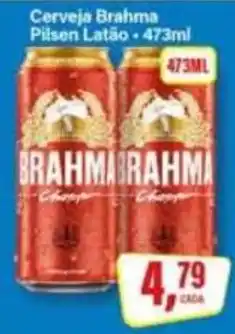 Rede Supermarket Cerveja brahma pilsen latão oferta