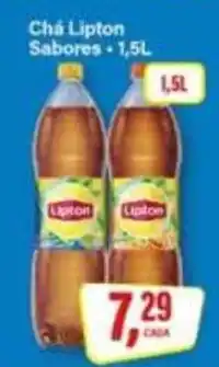 Rede Supermarket Chá Lipton Sabores oferta