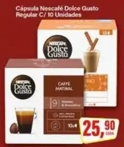 Rede Supermarket Cápsula Nescafé Dolce Gusto Regular C/ 10 Unidades oferta