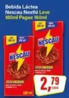 Rede Supermarket Bebida Láctea Nescau Nestlé Leve oferta