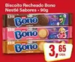 Rede Supermarket Biscoito Recheado Bono Nestlé Sabores oferta