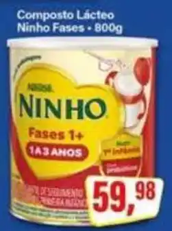 Rede Supermarket Composto Lácteo Ninho Fases oferta