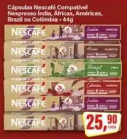 Rede Supermarket Cápsulas Nescafé Compatível Nespresso oferta