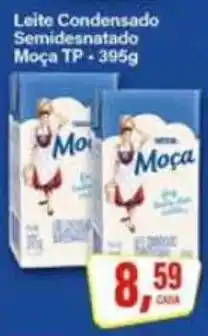 Rede Supermarket Leite Condensado Semidesnatado Moça TP oferta
