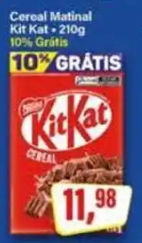 Rede Supermarket Cereal Matinal Kit Kat oferta