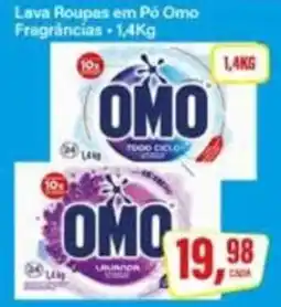 Rede Supermarket Lava Roupas em Pó Omo oferta