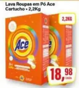 Rede Supermarket Lava Roupas em Pó Ace oferta