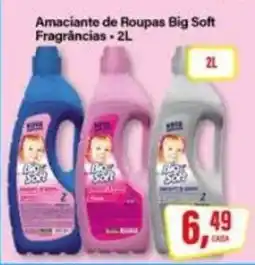 Rede Supermarket Amacianete de Roupas Big Soft Fragrâncias oferta