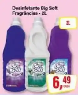 Rede Supermarket Desinfetante Big Soft fragrâncias oferta