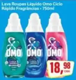 Rede Supermarket Lava Roupas Líquido Omo Ciclo Rápido Fragrâncias oferta