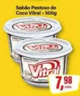 Rede Supermarket Sabão Pastoso de Coco Vitral oferta