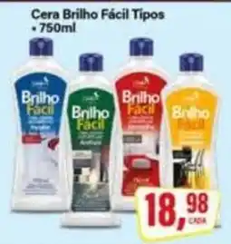 Rede Supermarket Cera brilho fácil tipos oferta