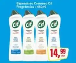 Rede Supermarket Saponáceo Cremoso Cif Fragrâncias oferta