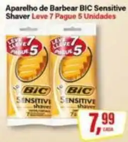 Rede Supermarket Aparelho de barbear bic sensitive shaver oferta