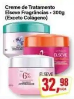 Rede Supermarket Creme de Tratamento Elseve Fragrâncias oferta