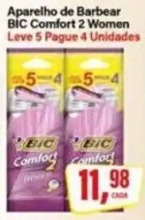 Rede Supermarket Aparelho de Barbear Bic Comfort 2 Women oferta