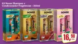Rede Supermarket Kit Novex Shampoo + Condicionador Fragrâncias oferta