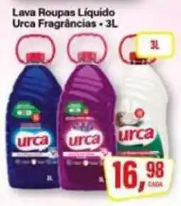 Rede Supermarket Lava Roupas Líquido Urca Fragrâncias oferta
