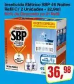 Rede Supermarket Inseticida elétrico sbp 45 noites oferta