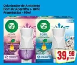 Rede Supermarket Odorizador de Ambiente Bom Ar Aparelho + Refil oferta